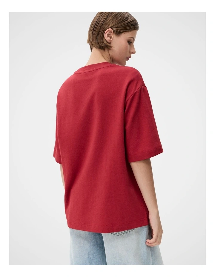 Aus Cotton Relaxed Tee image 2