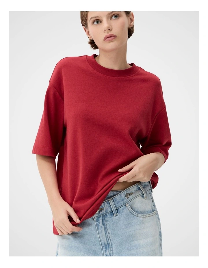 Aus Cotton Relaxed Tee image 4