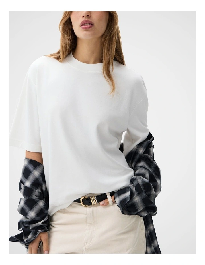 Aus Cotton Relaxed Tee image 4