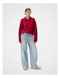 Collared Wool Knit