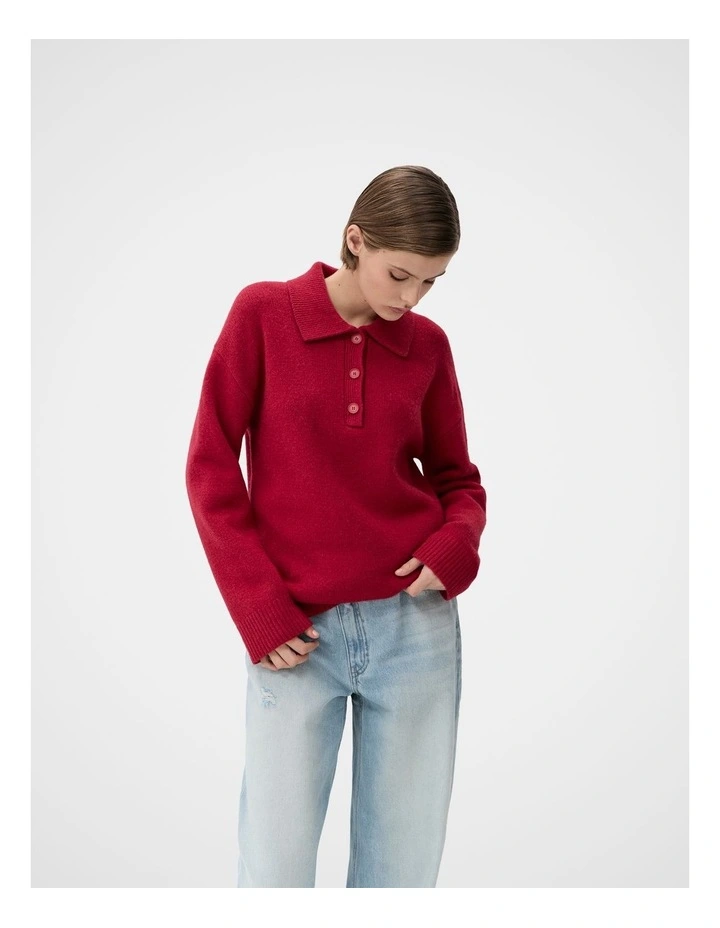 Collared Wool Knit image 3