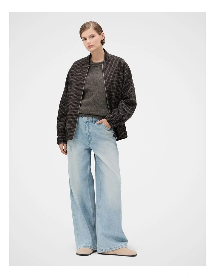 Asymmetric Wide Leg Jean image 1