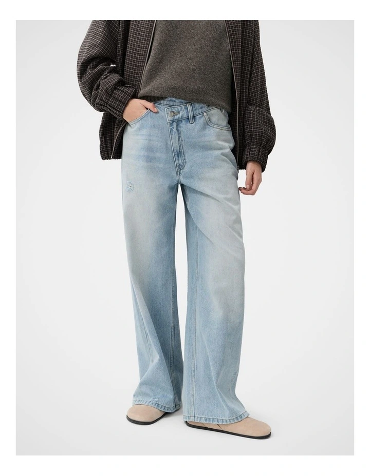 Asymmetric Wide Leg Jean image 3