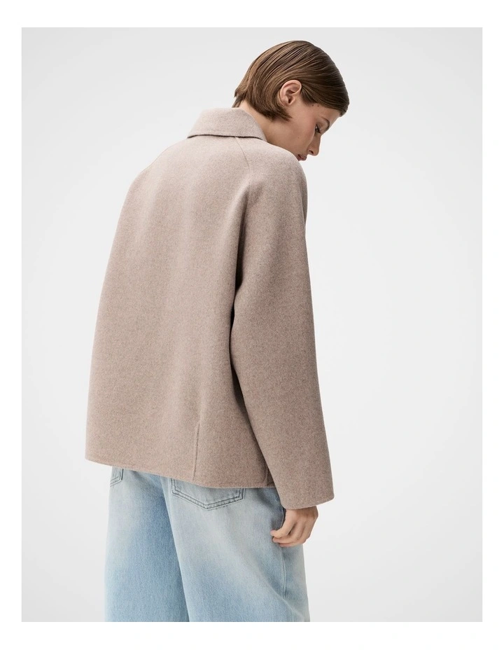 Collared Oversized Jacket image 2