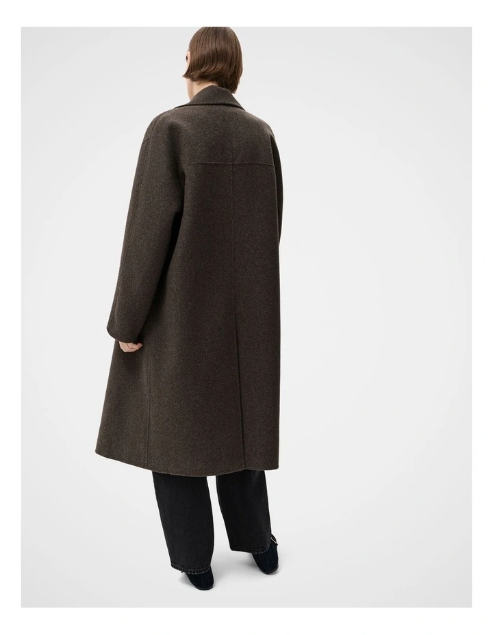 Oversized Double Breasted Coat image 2