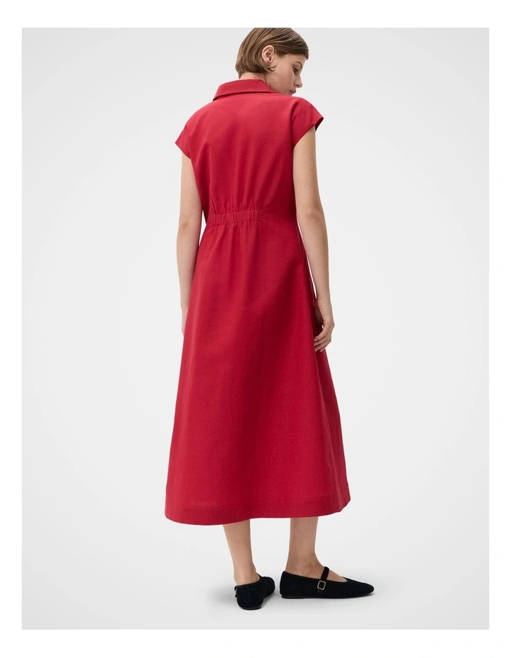 Collared Midi Dress image 2
