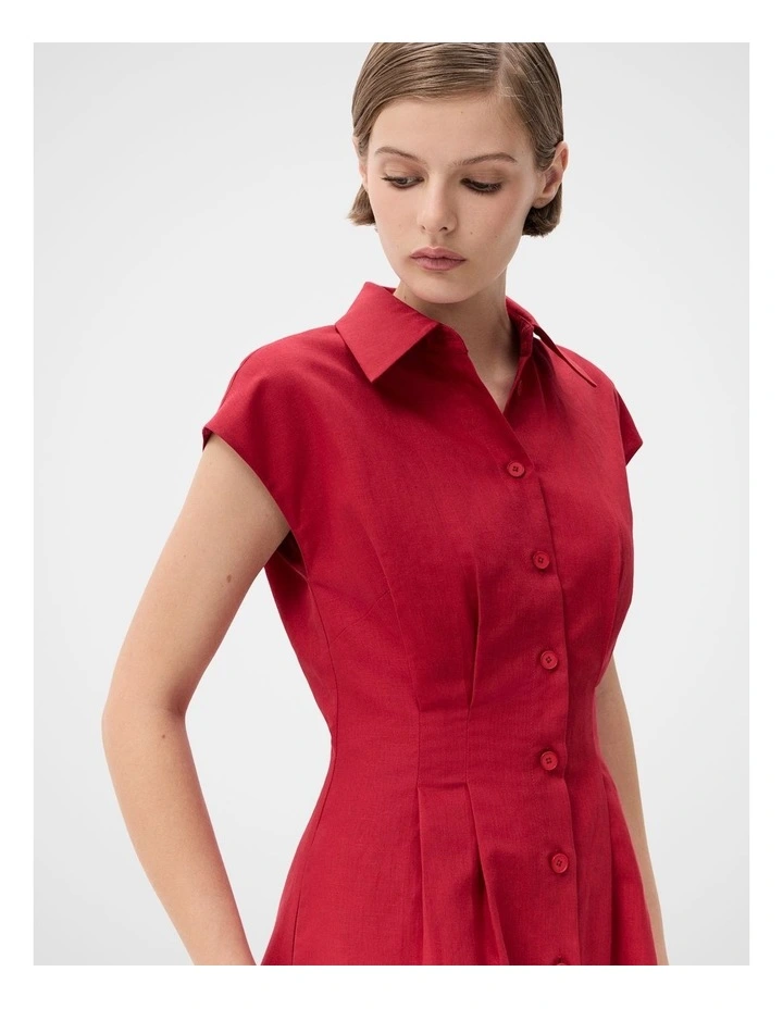 Collared Midi Dress image 4