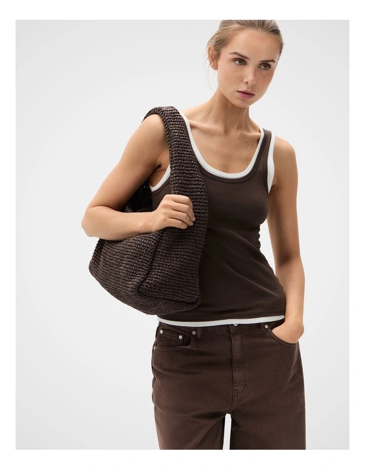 Avery Textured Shoulder Bag image 3