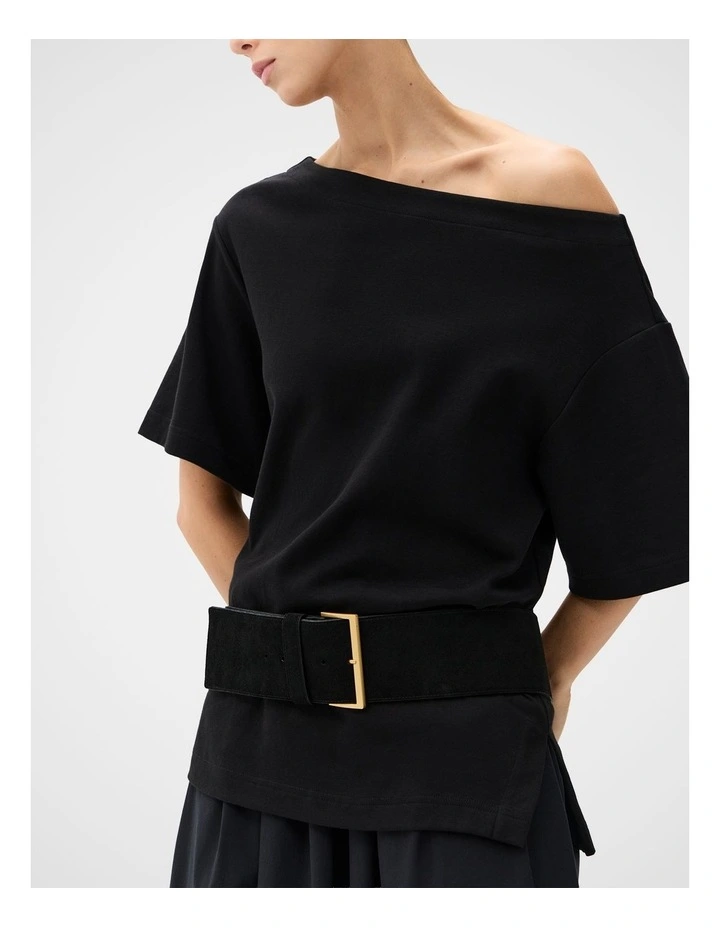 Mila Wide Leather Hip Belt image 2