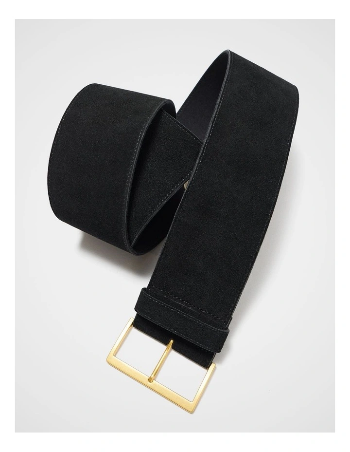 Mila Wide Leather Hip Belt image 3