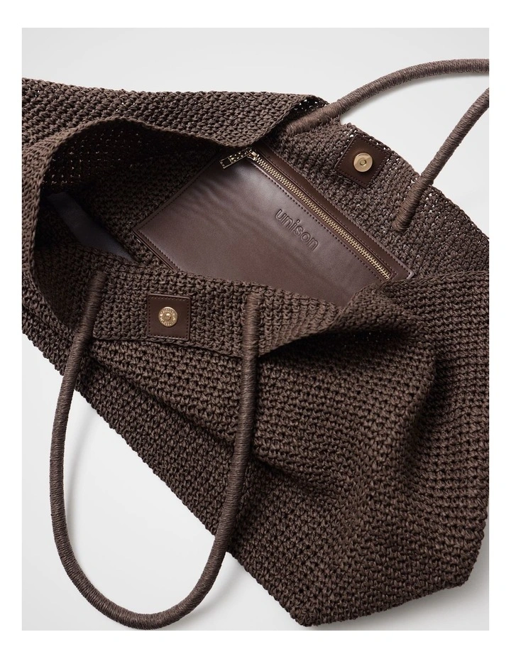 Arden Oversized Textured Tote image 4