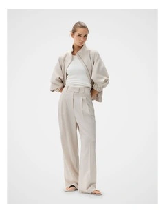 Tailored Pleat Front Pant