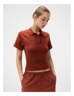 Aus Cotton Knitted Top