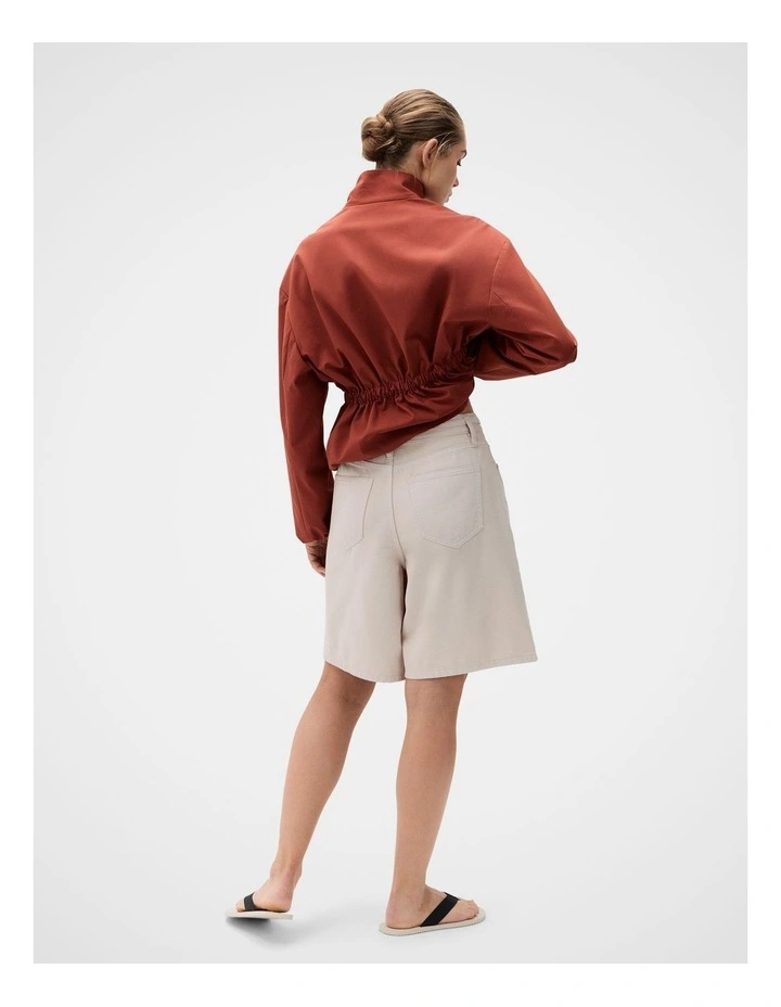 Pleat Front Bermuda Short image 2