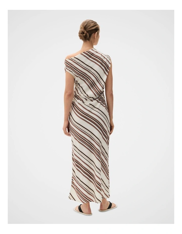 Drape Off Shoulder Maxi Dress image 2