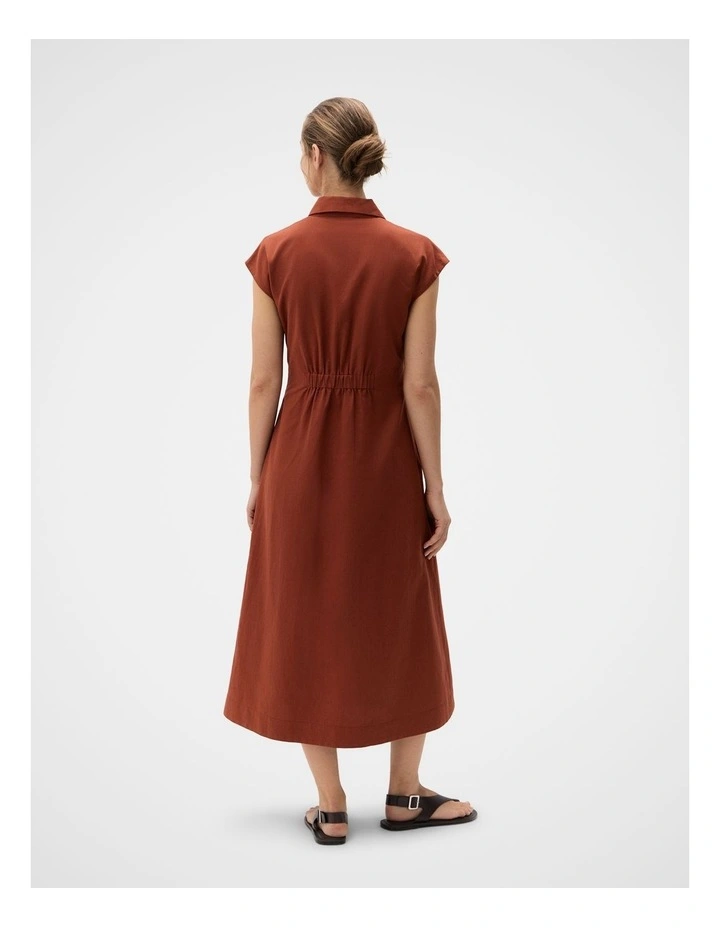 Collared Midi Dress image 2