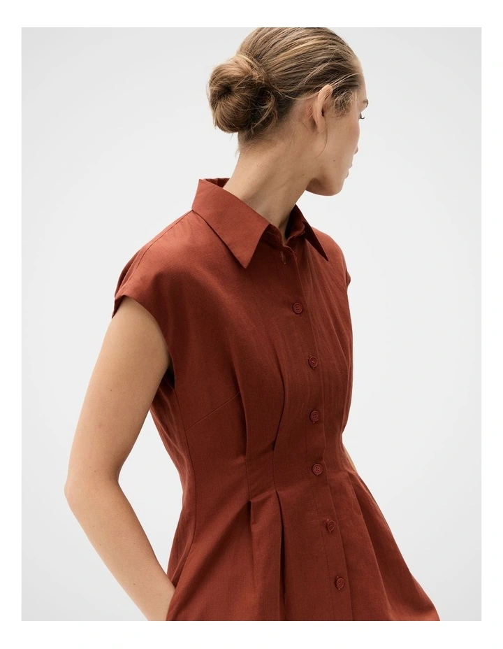 Collared Midi Dress image 4