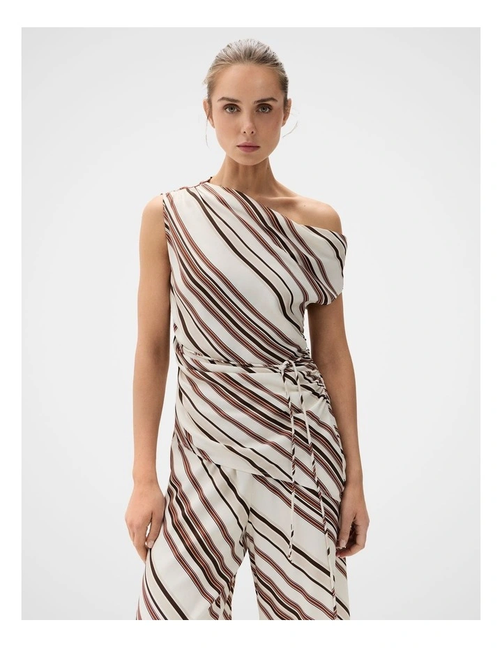 Drape Off Shoulder Top image 1