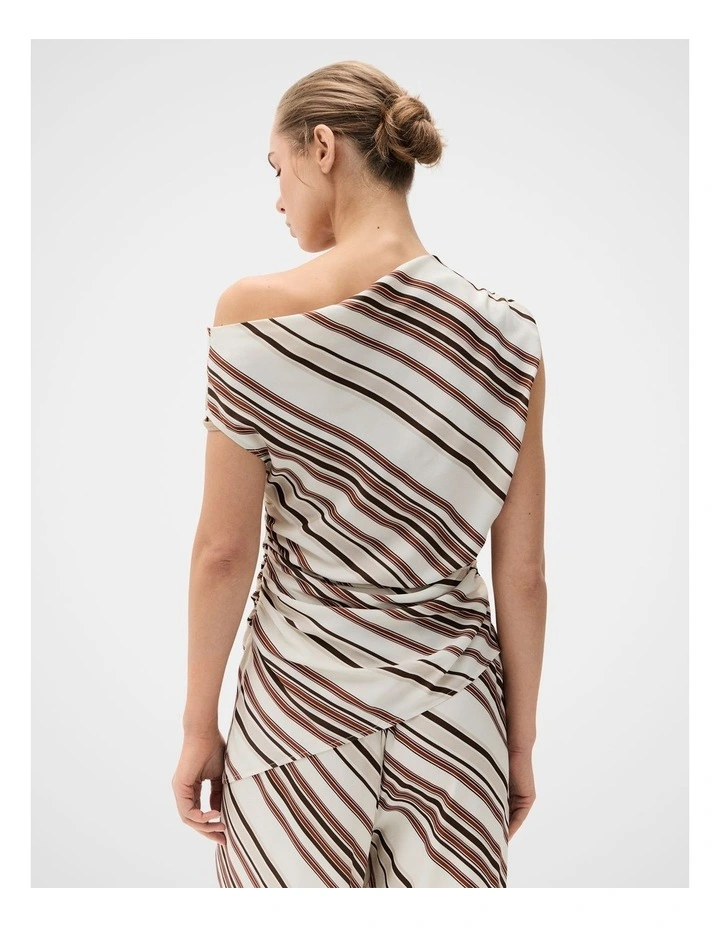 Drape Off Shoulder Top image 2