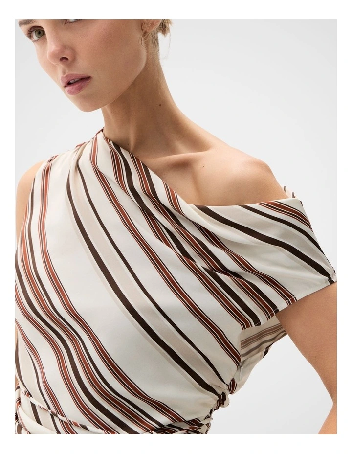 Drape Off Shoulder Top image 4