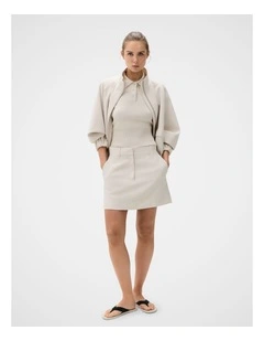 Tailored Mini Skirt