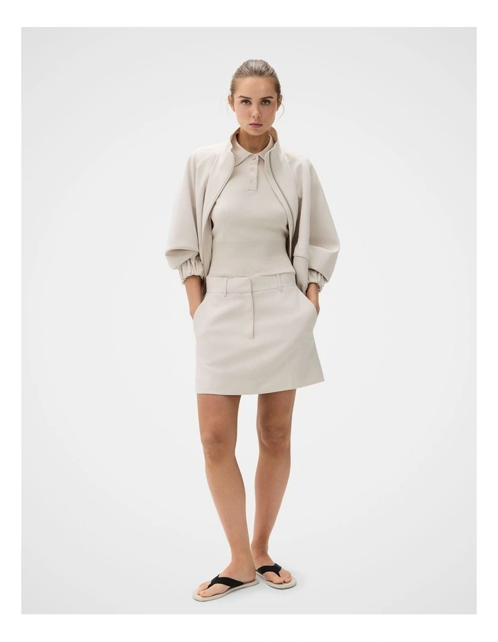 Tailored Mini Skirt image 1