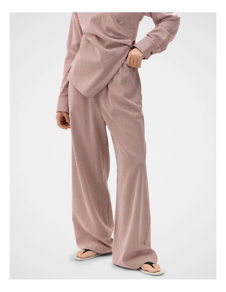 Stripe Wide Leg Pant image 3