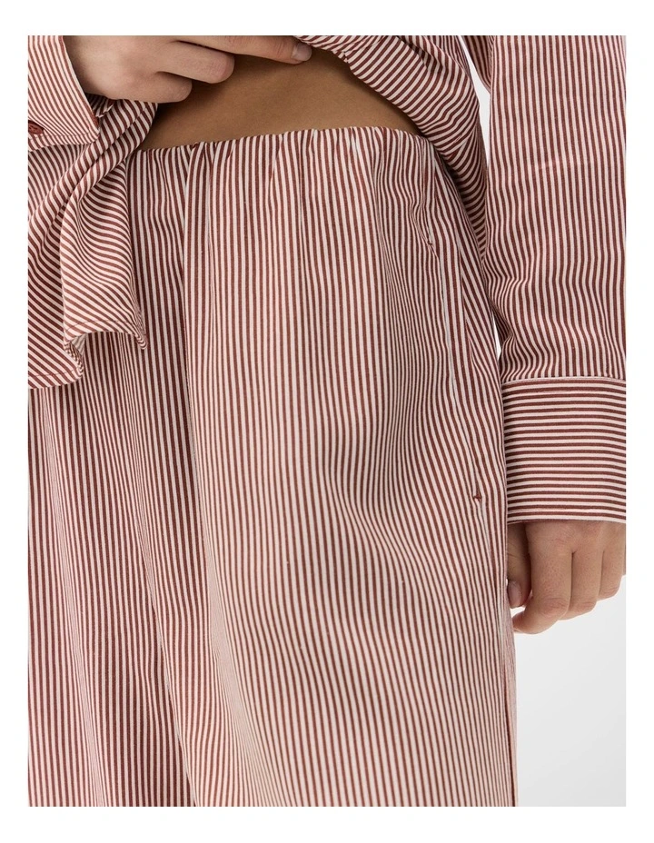 Stripe Wide Leg Pant image 4
