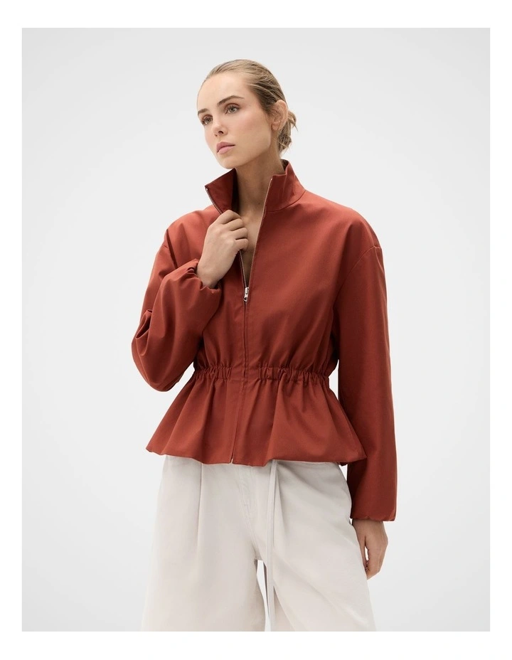 Funnel Neck Jacket image 1