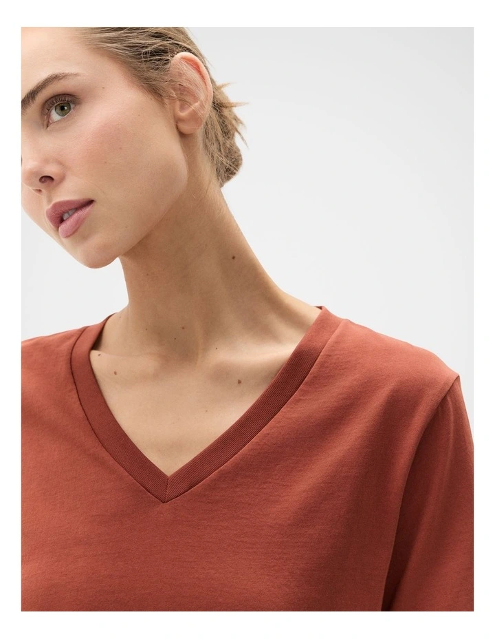 The Classic V Neck Tee image 4