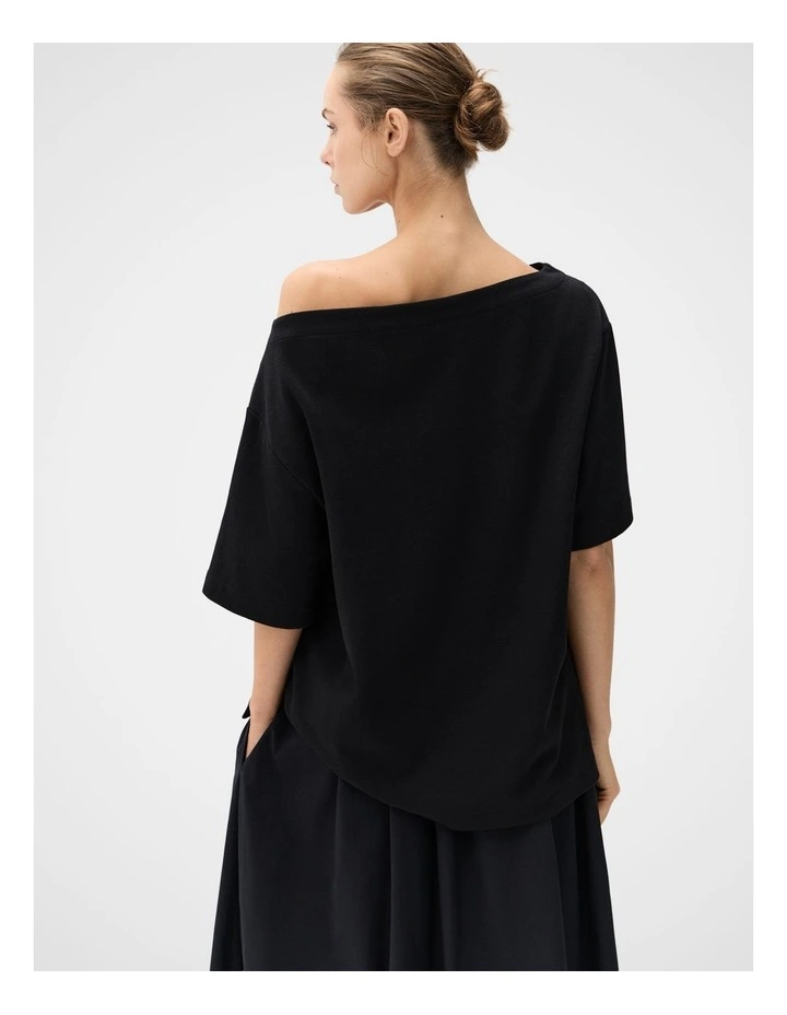 Relaxed Off Shoulder Tee image 2
