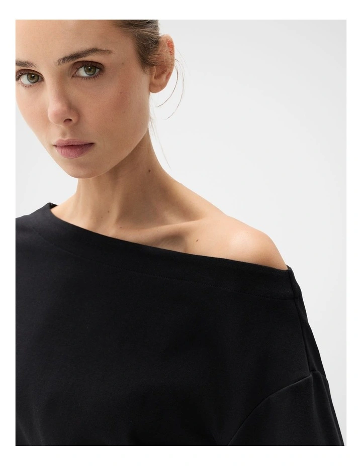 Relaxed Off Shoulder Tee image 4