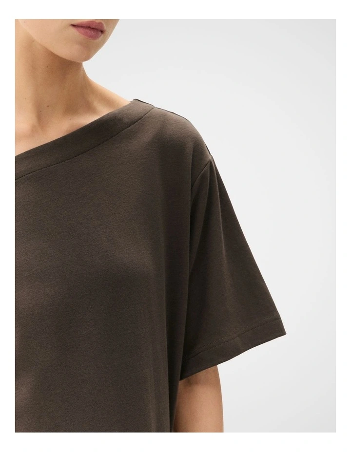 Relaxed Off Shoulder Tee image 4