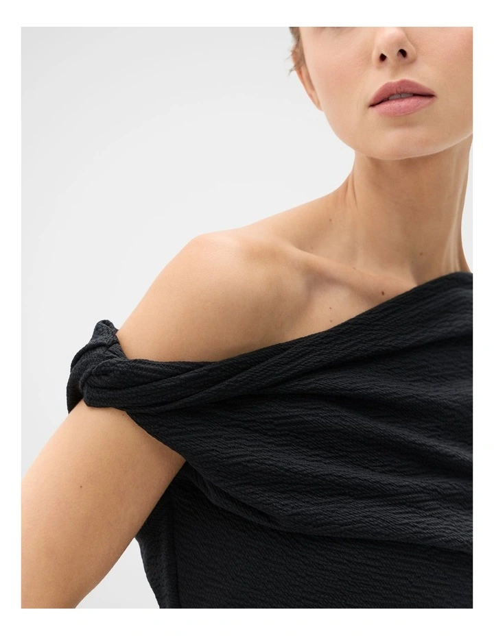 Textured Off Shoulder Top image 4