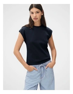 Aus Cotton Sleeveless Tee