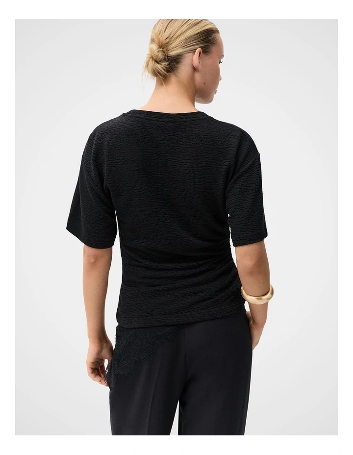 Textured Tuck Detail Tee image 2