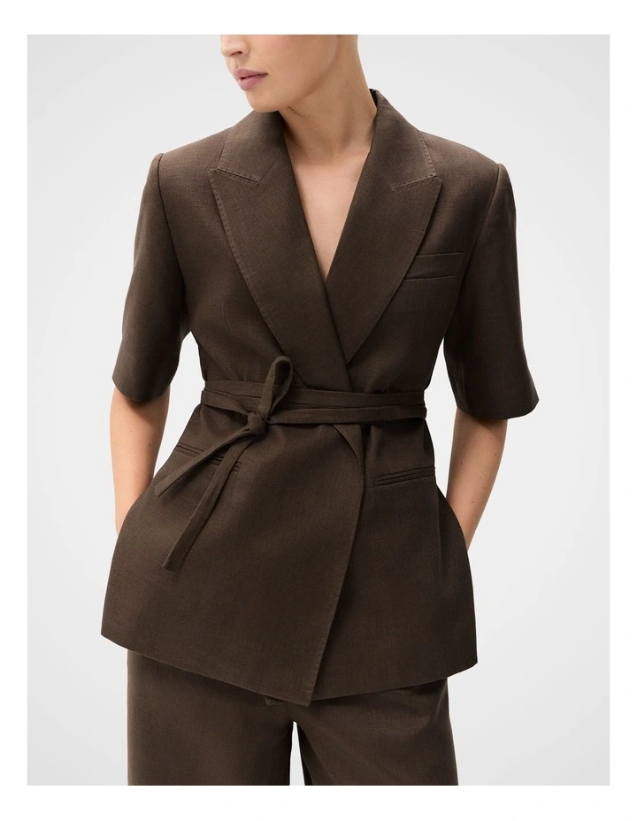 Relaxed Linen Blazer image 4