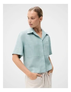 Linen Utility Shirt
