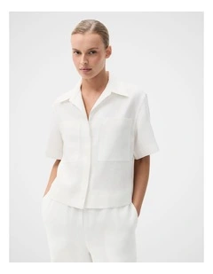 Linen Utility Shirt