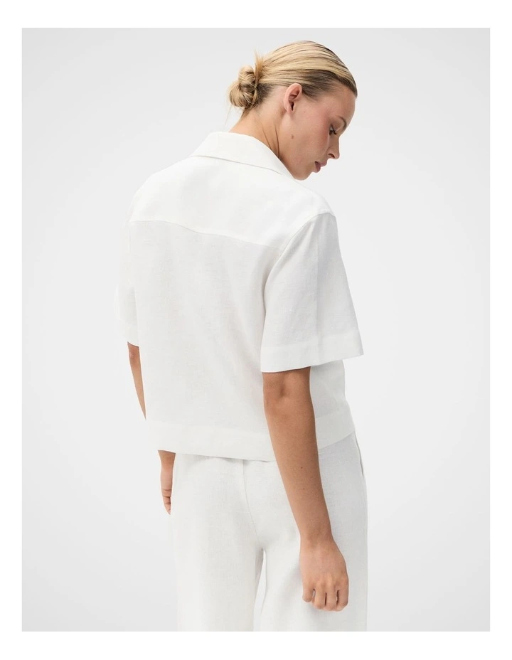 Linen Utility Shirt image 2