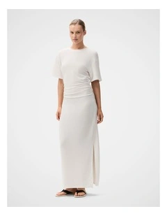 Textured Tuck Detail Dress