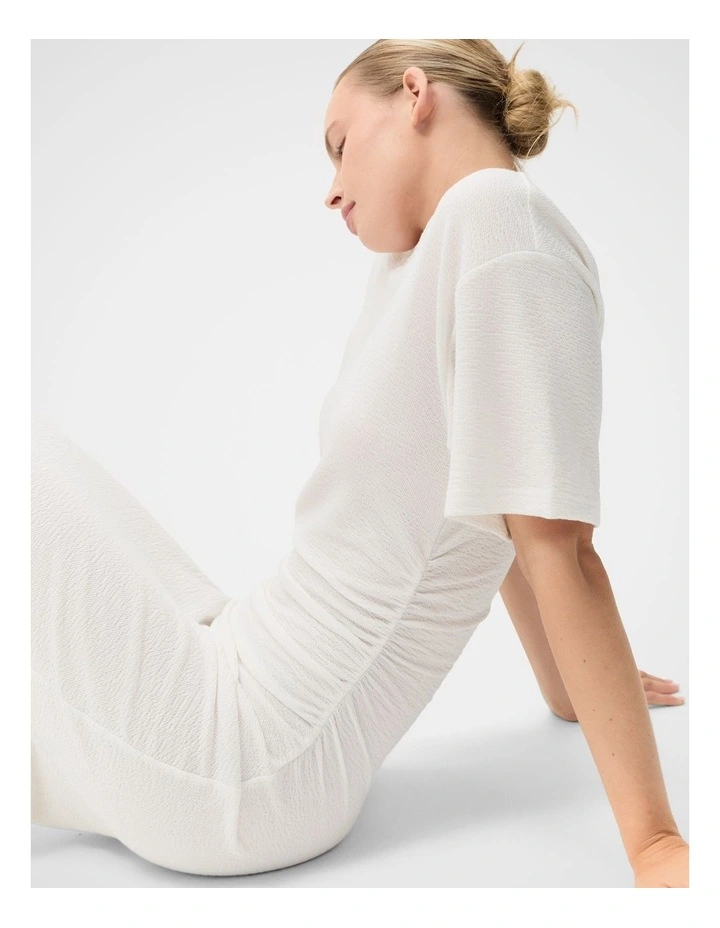 Textured Tuck Detail Dress image 4