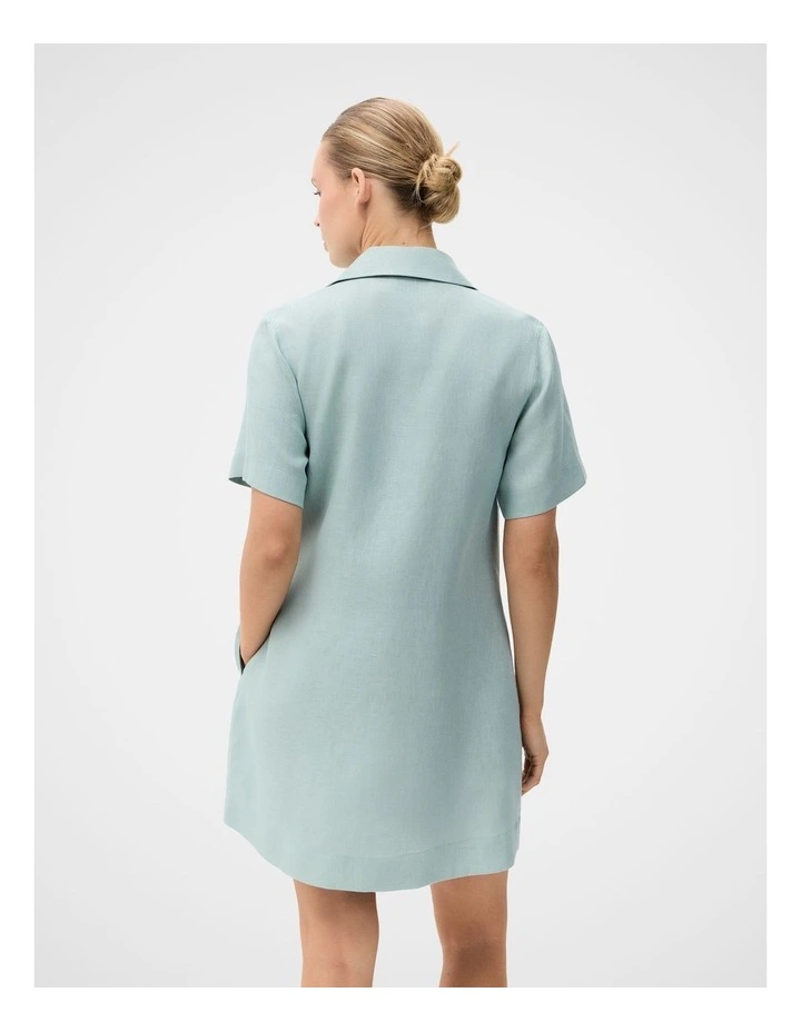Collared Linen Dress image 2