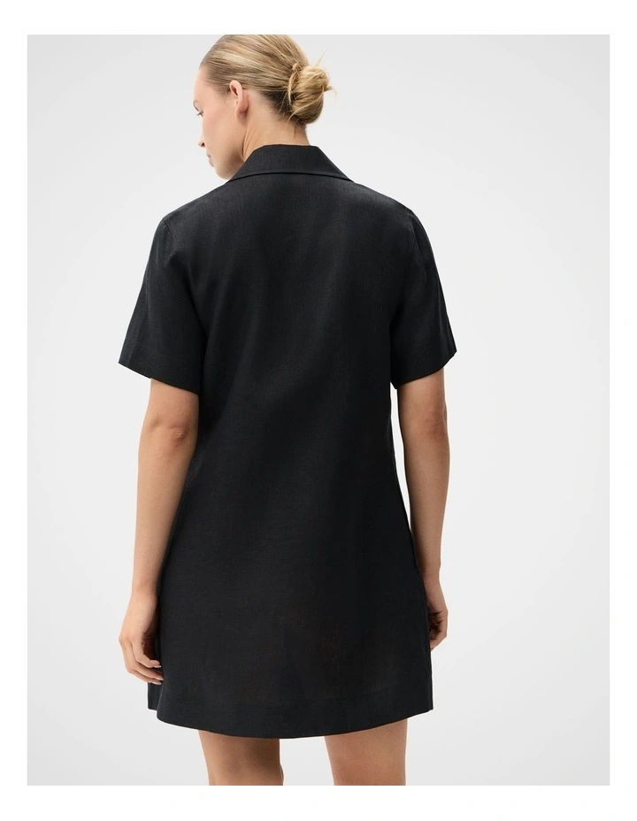 Collared Linen Dress image 2