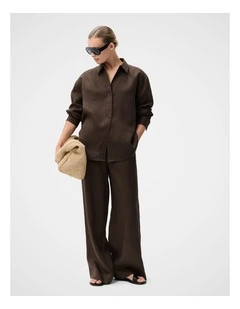 Essential Linen Wide Leg Pant