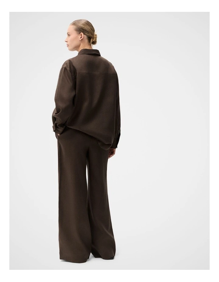 Essential Linen Wide Leg Pant image 2