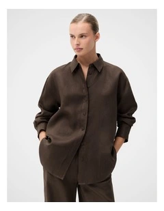 The Classic Oversized Linen Shirt