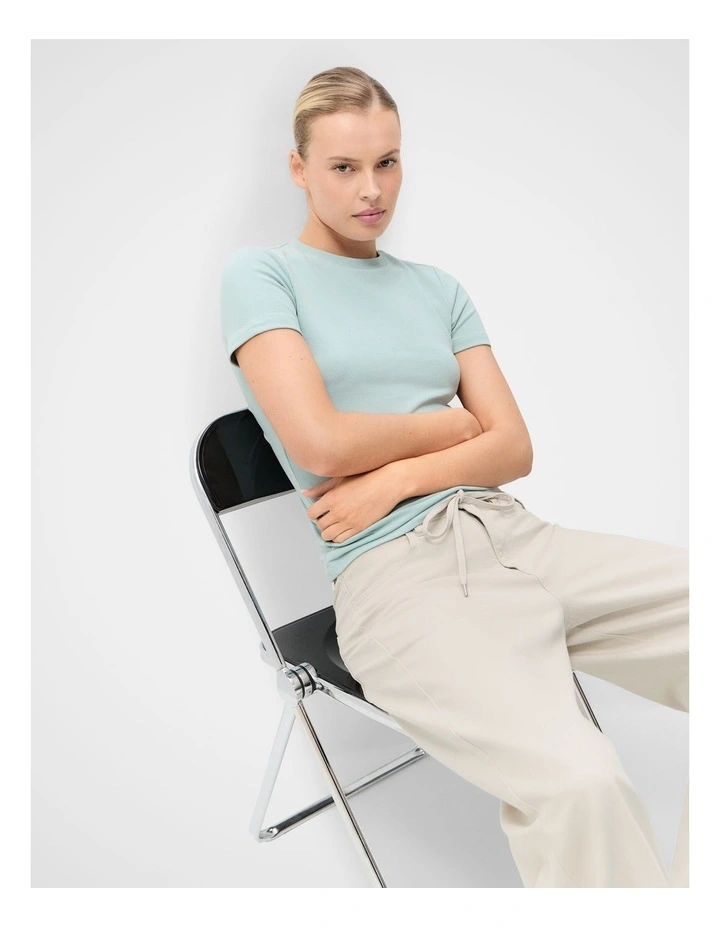 Aus Cotton Fitted Tee image 3