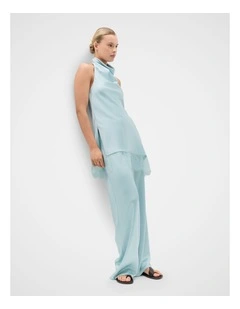 Satin Wide Leg Pant