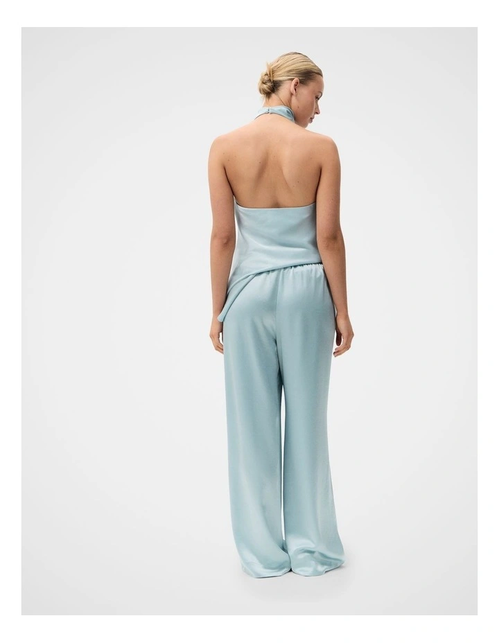 Satin Wide Leg Pant image 2
